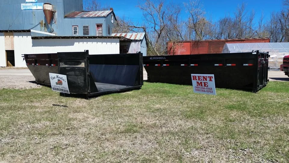 Our 15 Yard Dumpsters.